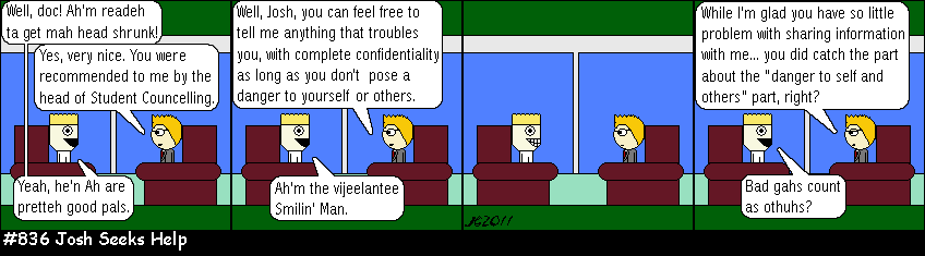 Don Josh #836: Josh Seeks Help