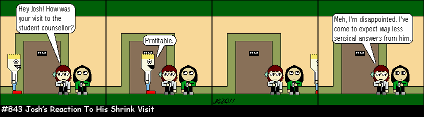 Don Josh #843: Josh’s Reaction To His Shrink Visit