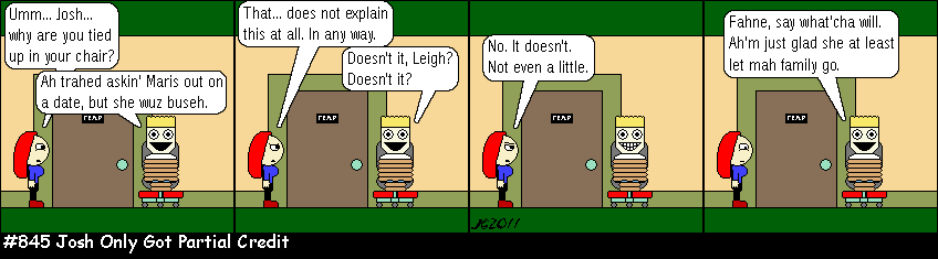 Don Josh #845: Josh Only Got Partial Credit