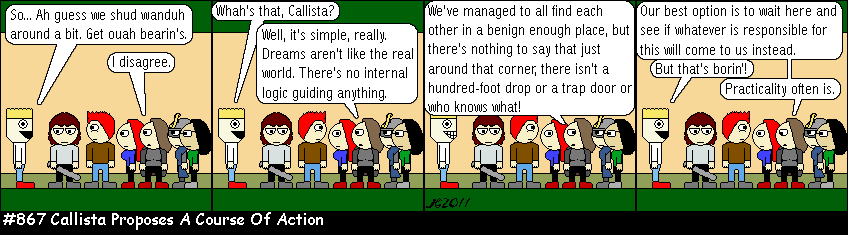 Don Josh #867: Callista Proposes A Course Of Action