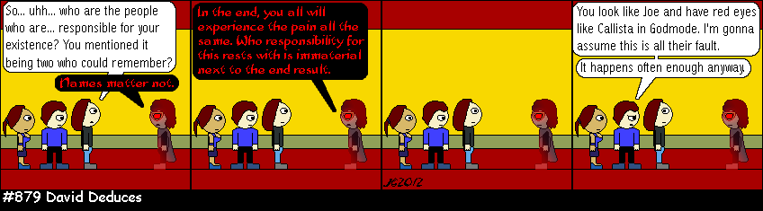 Don Josh #879: David Deduces