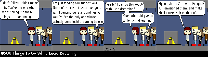 Don Josh #908: Things To Do While Lucid Dreaming