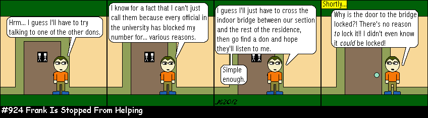 Don Josh #924: Frank Is Stopped From Helping