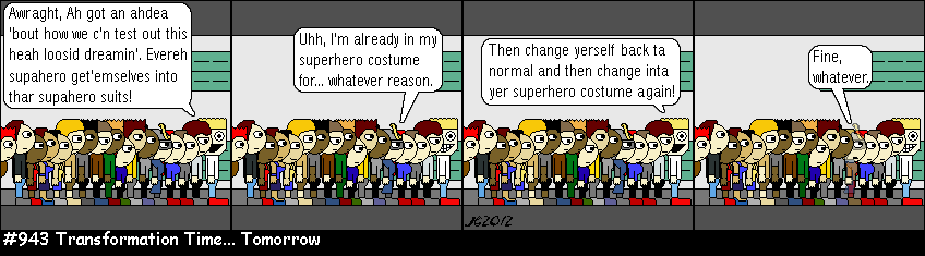 Don Josh #943: Transformation Time... Tomorrow