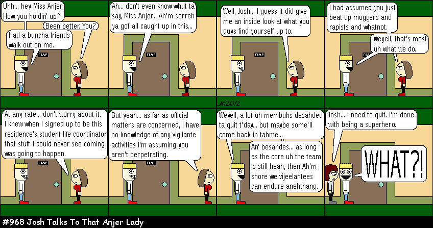 Don Josh #968: Josh Talks To That Anjer Lady