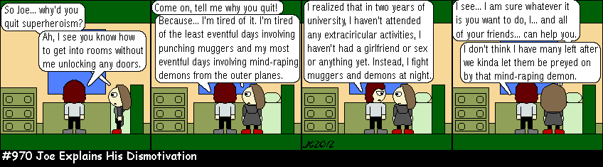 Don Josh #970: Joe Explains His Dismotivation