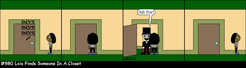 Don Josh #980: Lois Finds Someone In A Closet