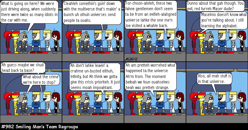 Don Josh #982: Smiling Man’s Team Regroups