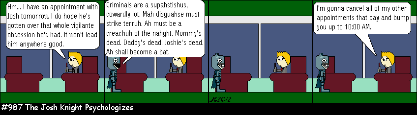 Don Josh #987: The Josh Knight Psychologizes