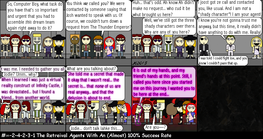 Don Josh #∞-2-4-2-3-1: The Retreival Agents With An (Almost) 100% Success