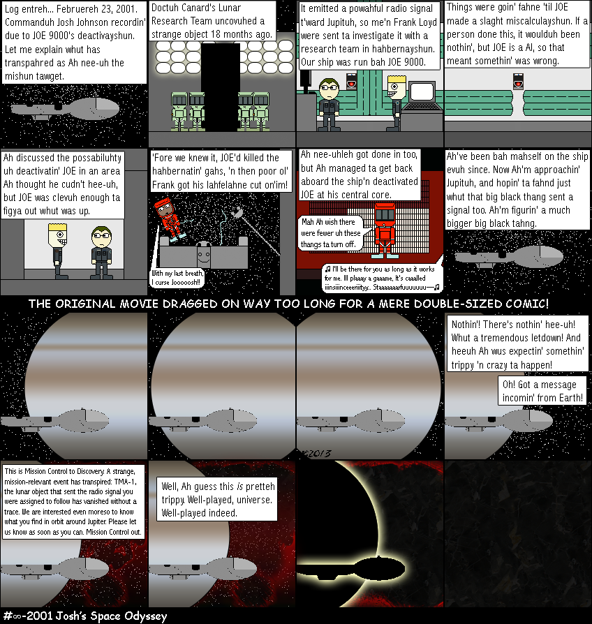 Don Josh #∞-2001: Josh’s Space Odyssey