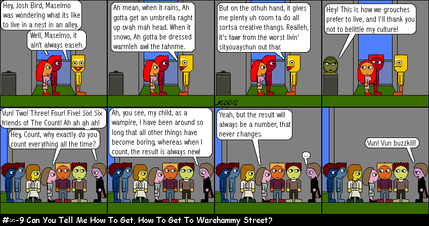 Don Josh #∞-9: Can You Tell Me How To Get, How To Get To Warehammy Street