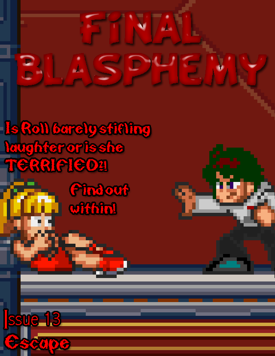 Final Blasphemy Issue 13, Cover