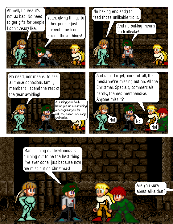 Behind The Comic Christmas Mini-Comic 01, Page 2