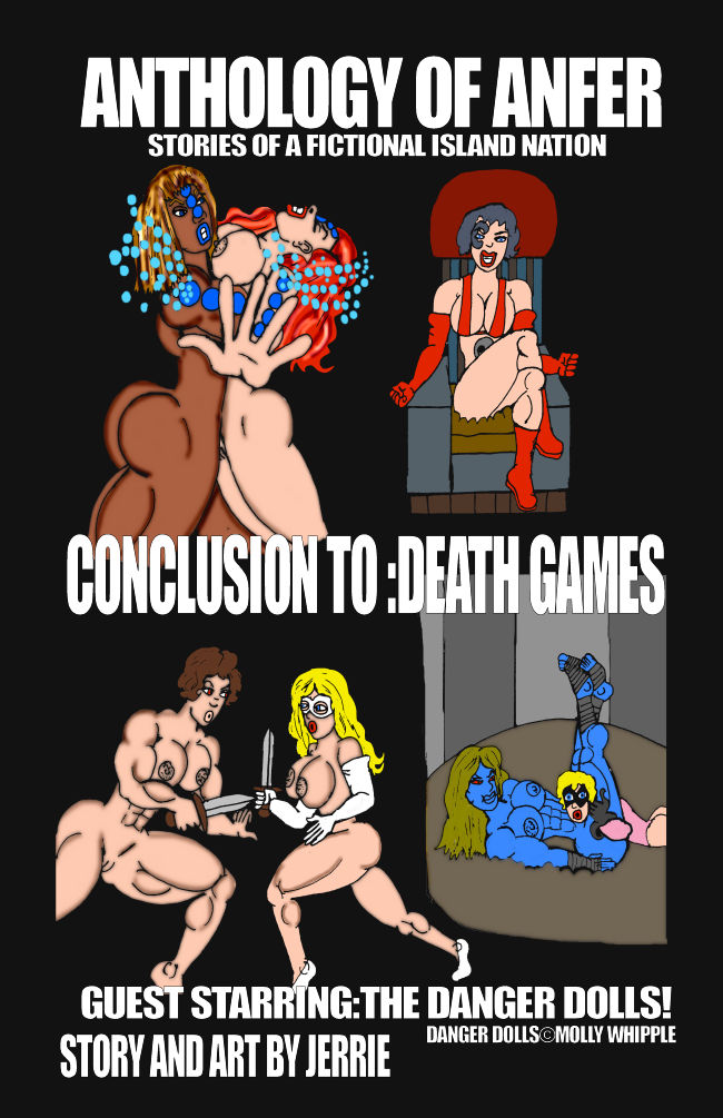 ANTHOLOGY OF ANFER(DEATH GAMES3,cover)