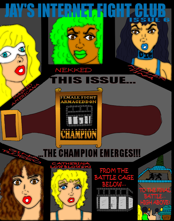Jay's Internet Fight Club(Issue6 cover)