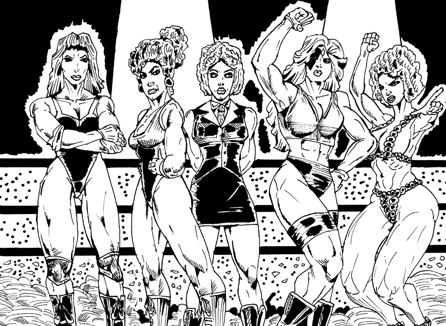 Coalition part one cover by Terance Baker