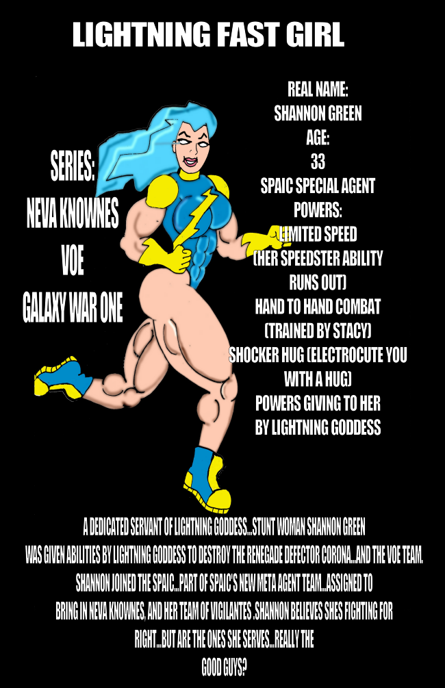 Neva Knownes(Speed Lightning Girl)