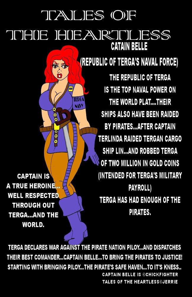Captain Belle(AKA Capt. BloodHair)