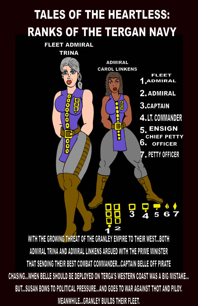 Tales of the Heartless(The Tergan Navy Ranks)