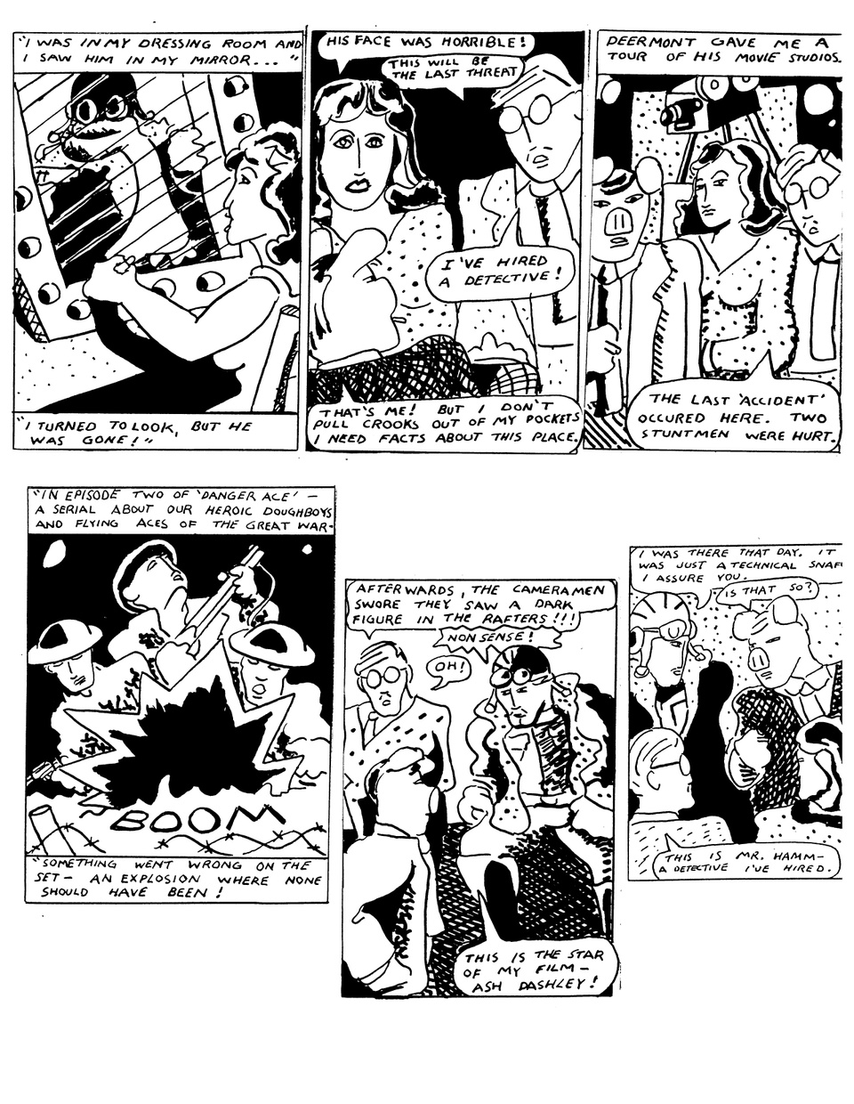 Harry Hamm: P.I.G. Page Three