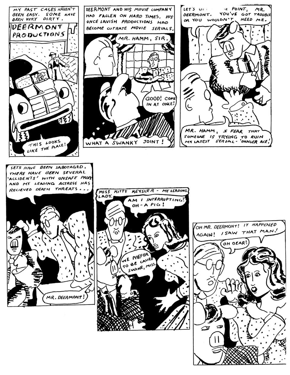 Harry Hamm: P.I.G. Page TWO