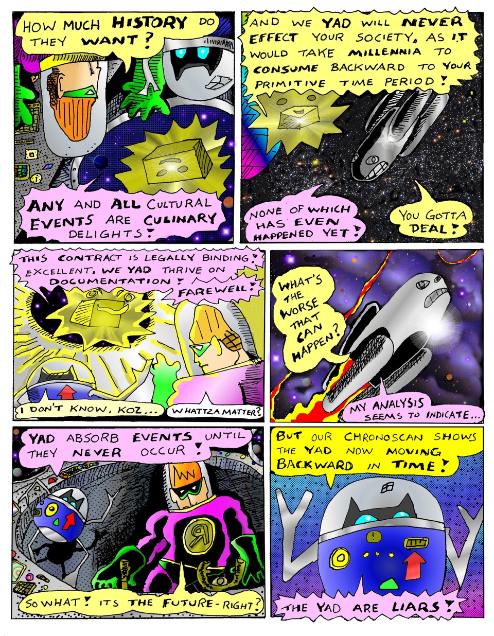 Harry Hamm 3 Strange Tale from the Future Page Four