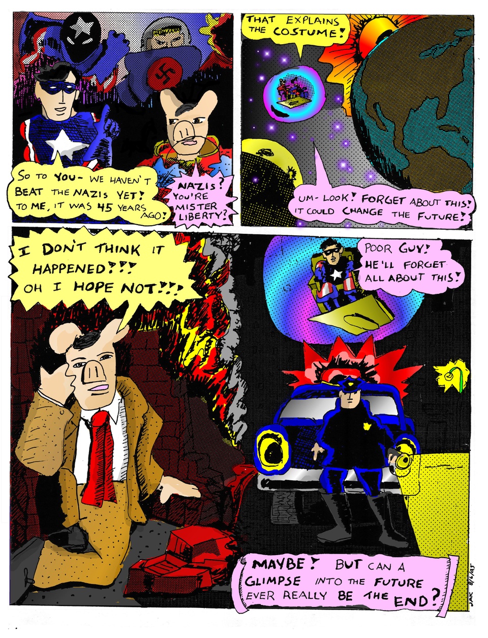 Harry Hamm 3 Strange Tale from the Future Page Thirteen