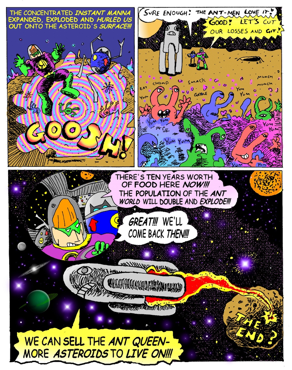 Space Realtors #1 : the Ant World Page SIX