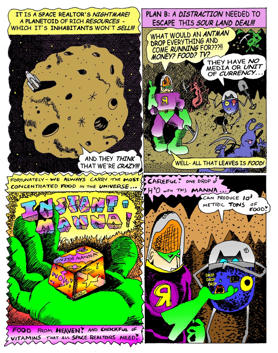 Space Realtors The Ant World Page five