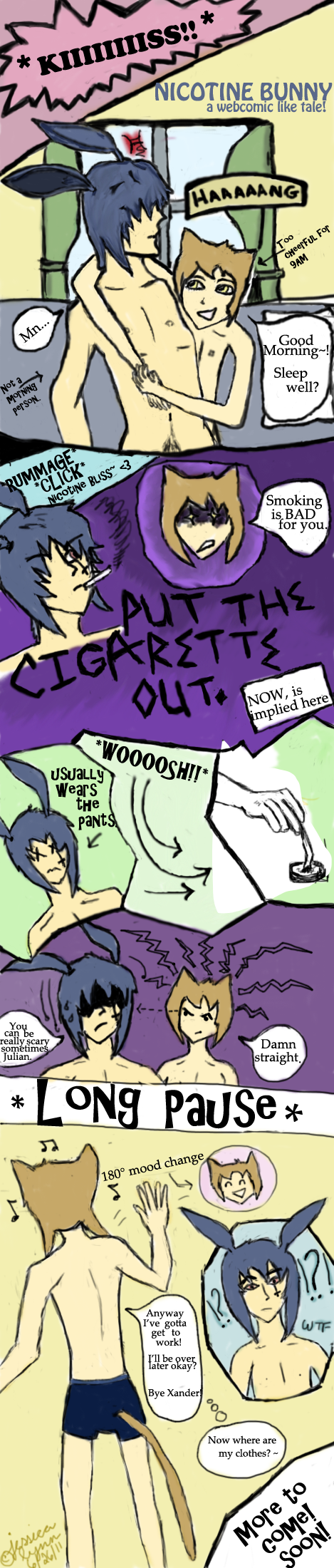 Nicotine Bunny - Strip 1