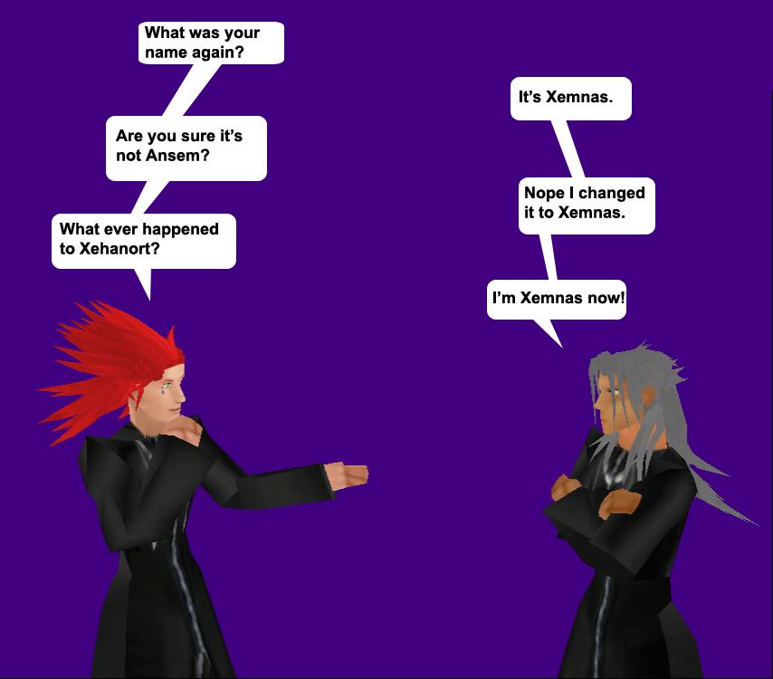 xemnas' names