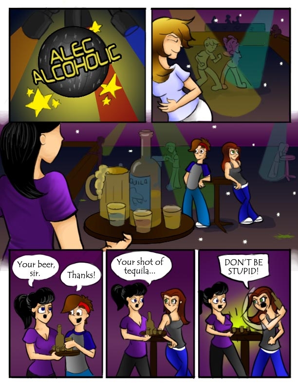 Alec Alcoholic: pg 1