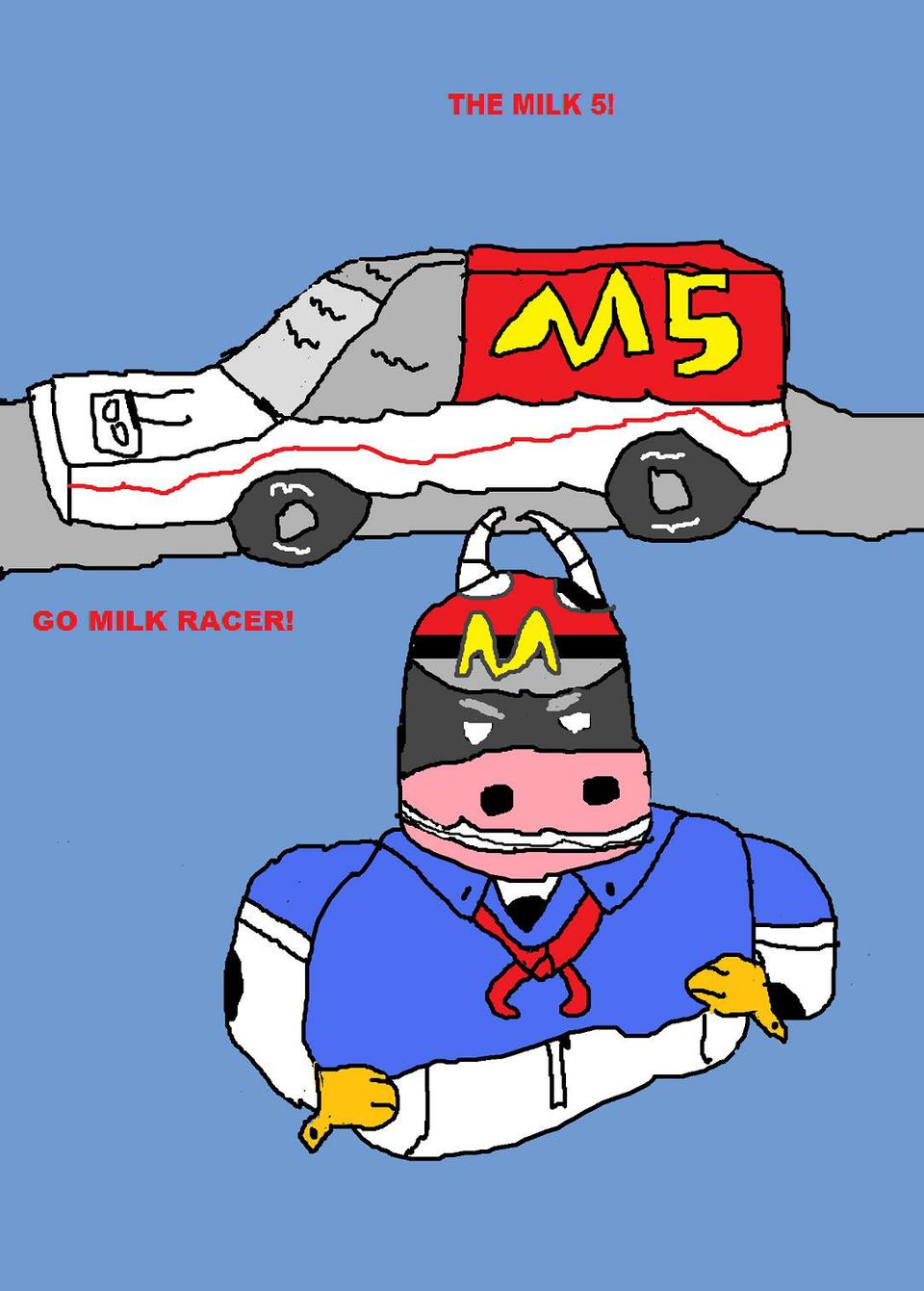 Milk racer!