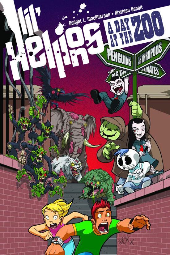 Lil' Hellions: A Day at the Zoo Cover