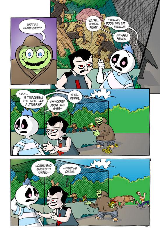 Lil' Hellions: A Day at the Zoo Page 4