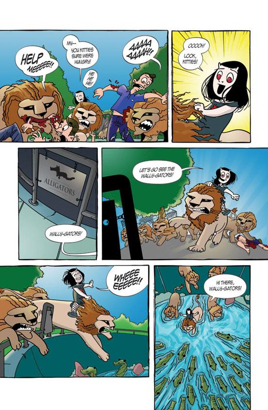 Lil' Hellions: A Day at the Zoo Page 8