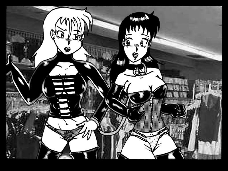 Shopping with subbies pin up