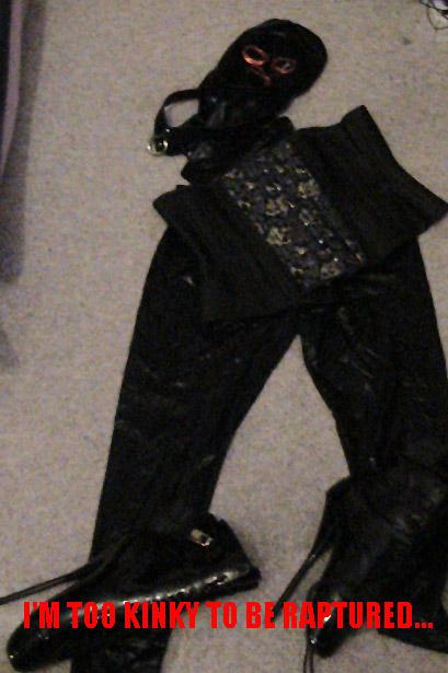 i'm too kinky to be raptured