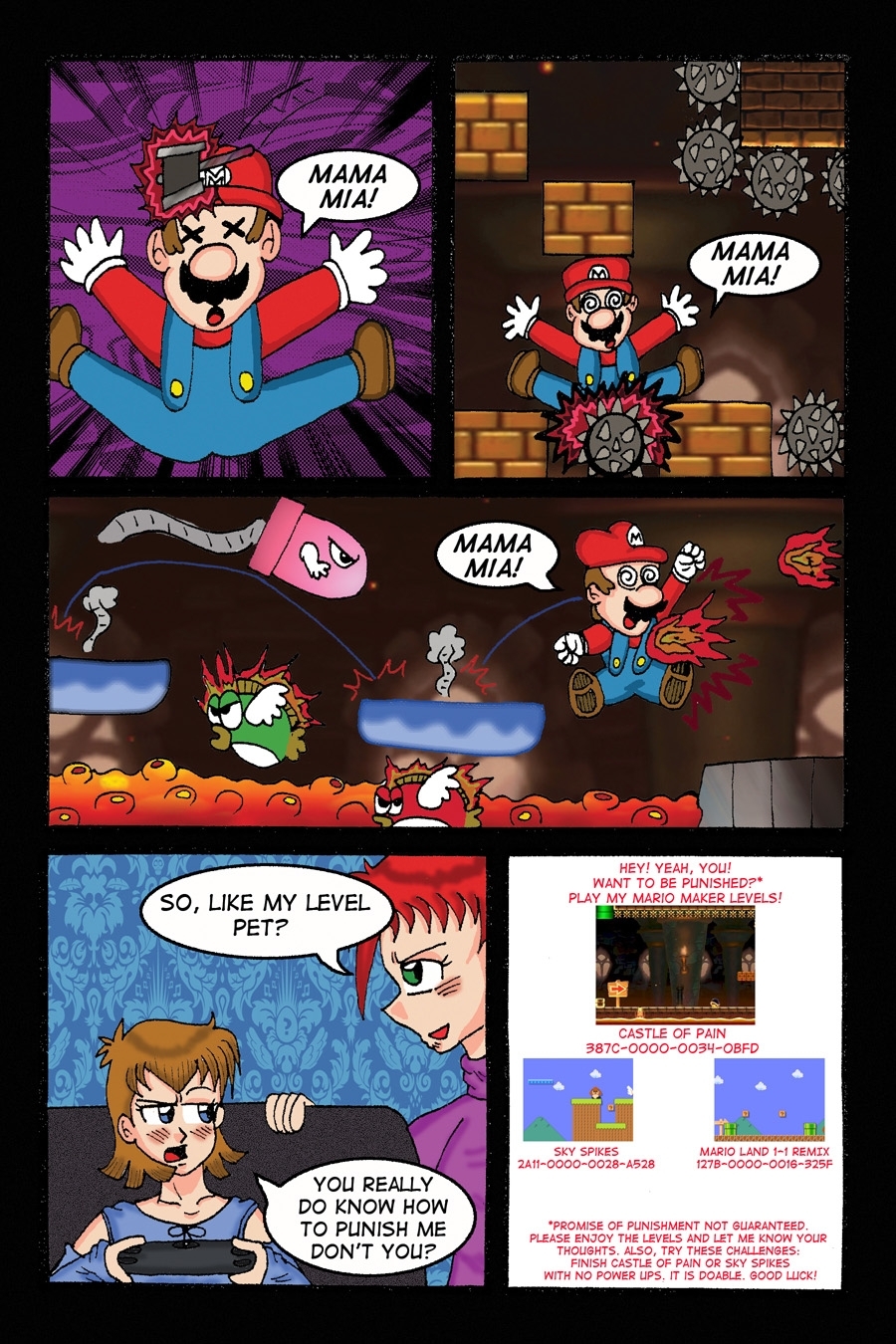 Mario Making Punishment