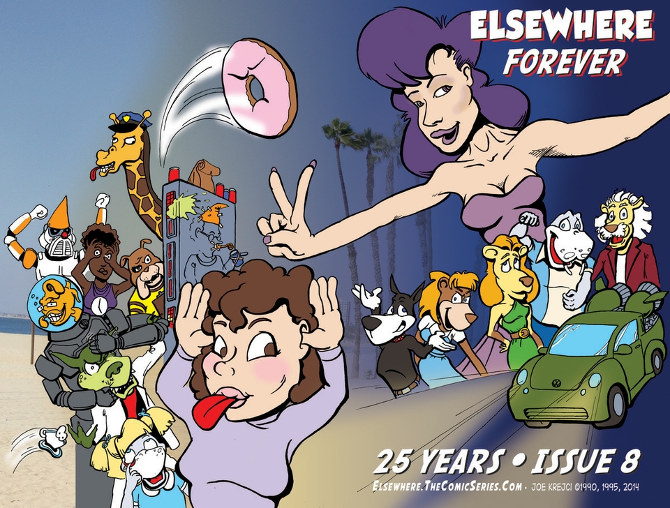 Elsewhere Issue 8 Cover Rap-Around!