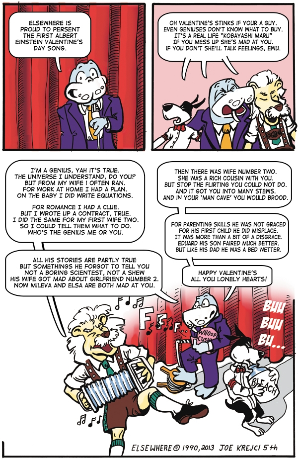 Albert Einstein Valentines-Elsewhere