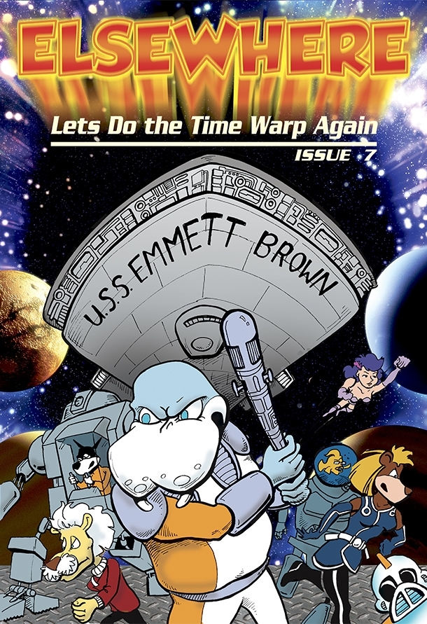 Let's Do The Time Warp Again- Issue #7 cover