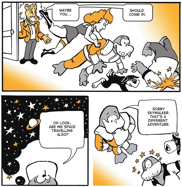 Time after Time page 10- Space Travel Too