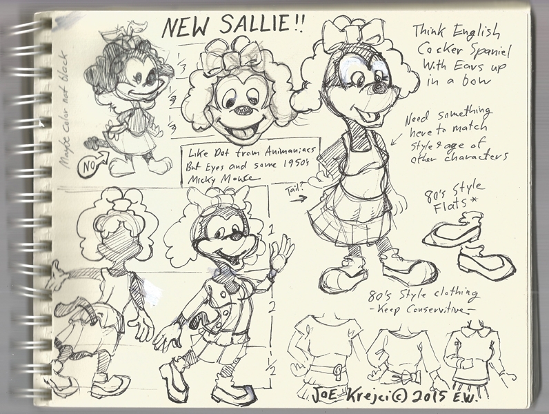 Sallie Character sheet