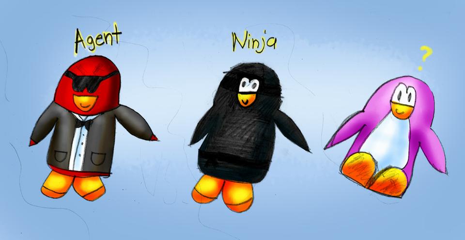 Club Penguin Characters!