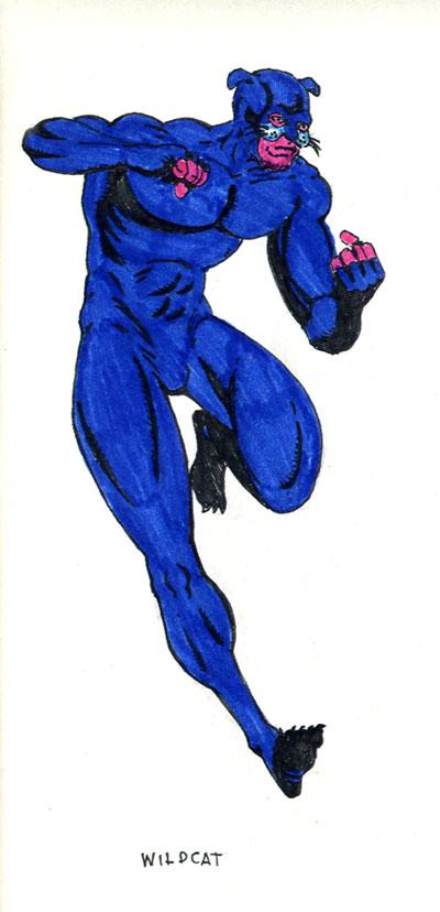 JSA Pinup: Wildcat