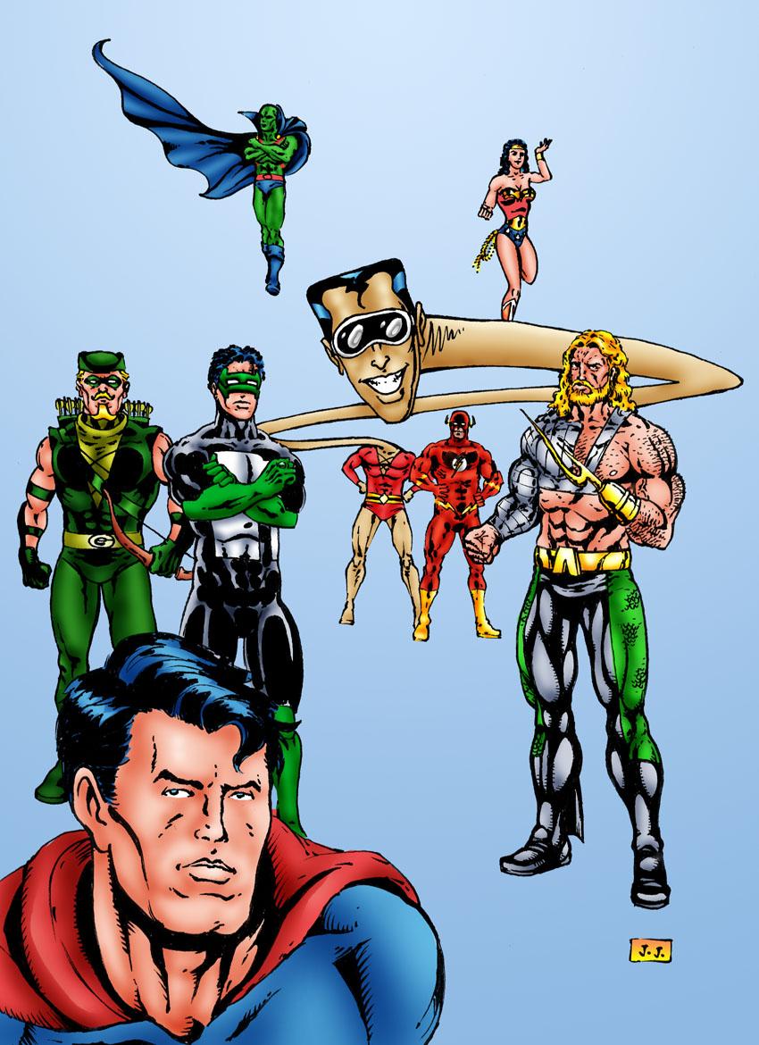 JLA Pinup