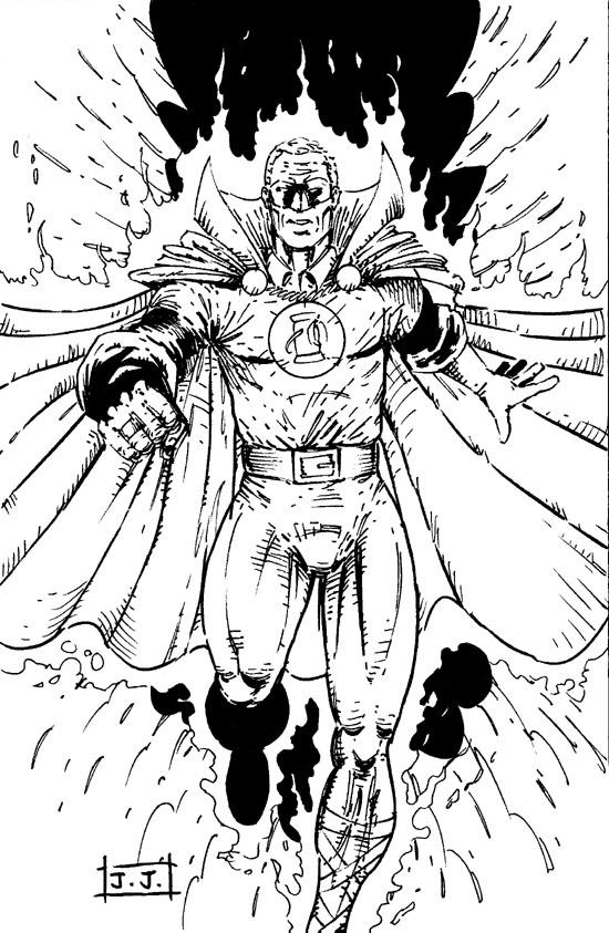 DC2: Alan Scott (B&W)