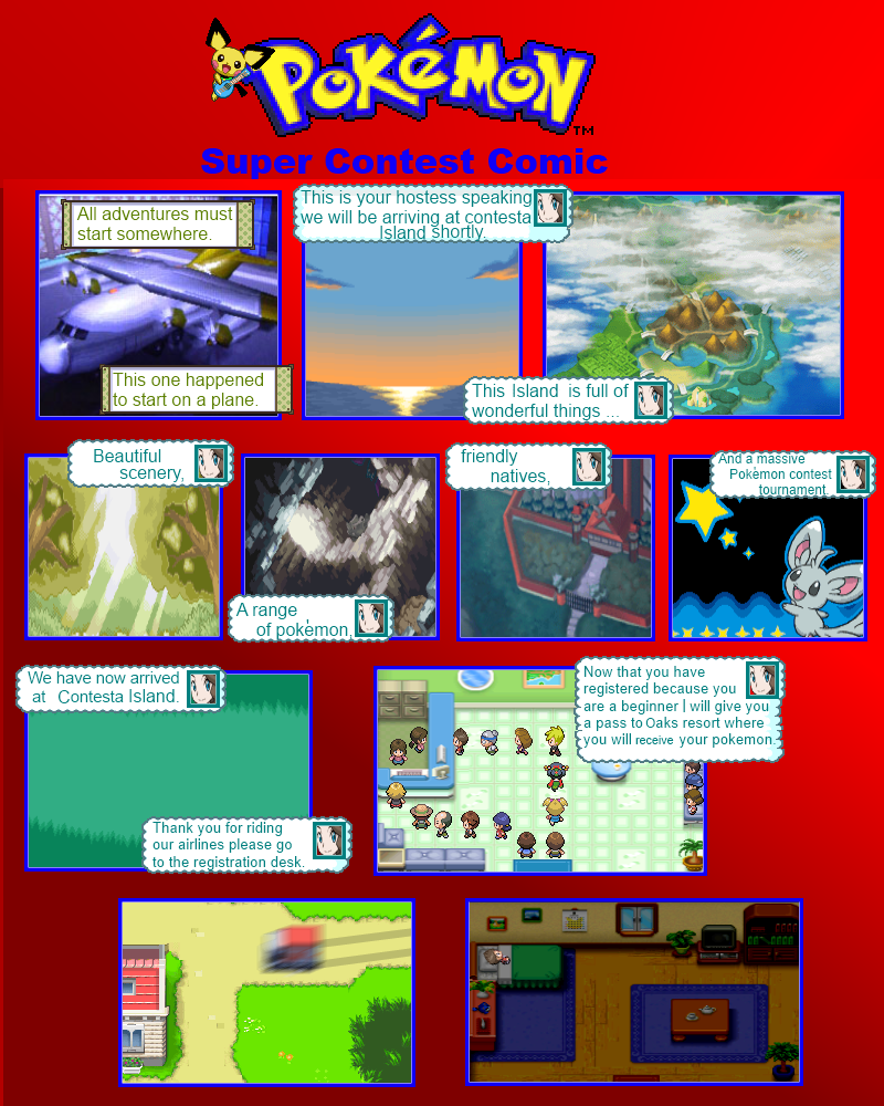 Pokemon: Super Contest Comic